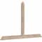 Ekena Millwork Portland Smooth Timber Gable Bracket, Douglas Fir, 60"W x 38"H x 1 1/2"D x 3 1/2"F, 15/12 Pitch GBW060X38X0204POR00SDF - alternate 4